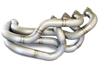 テックサーフのエキパイは“曲げ”の技で妖艶なアールを描く ｜バイクブロス MsiDtsoyバイクアクセサリー 改造エキゾーストパイプ エキゾーストマフラー (ブラック)